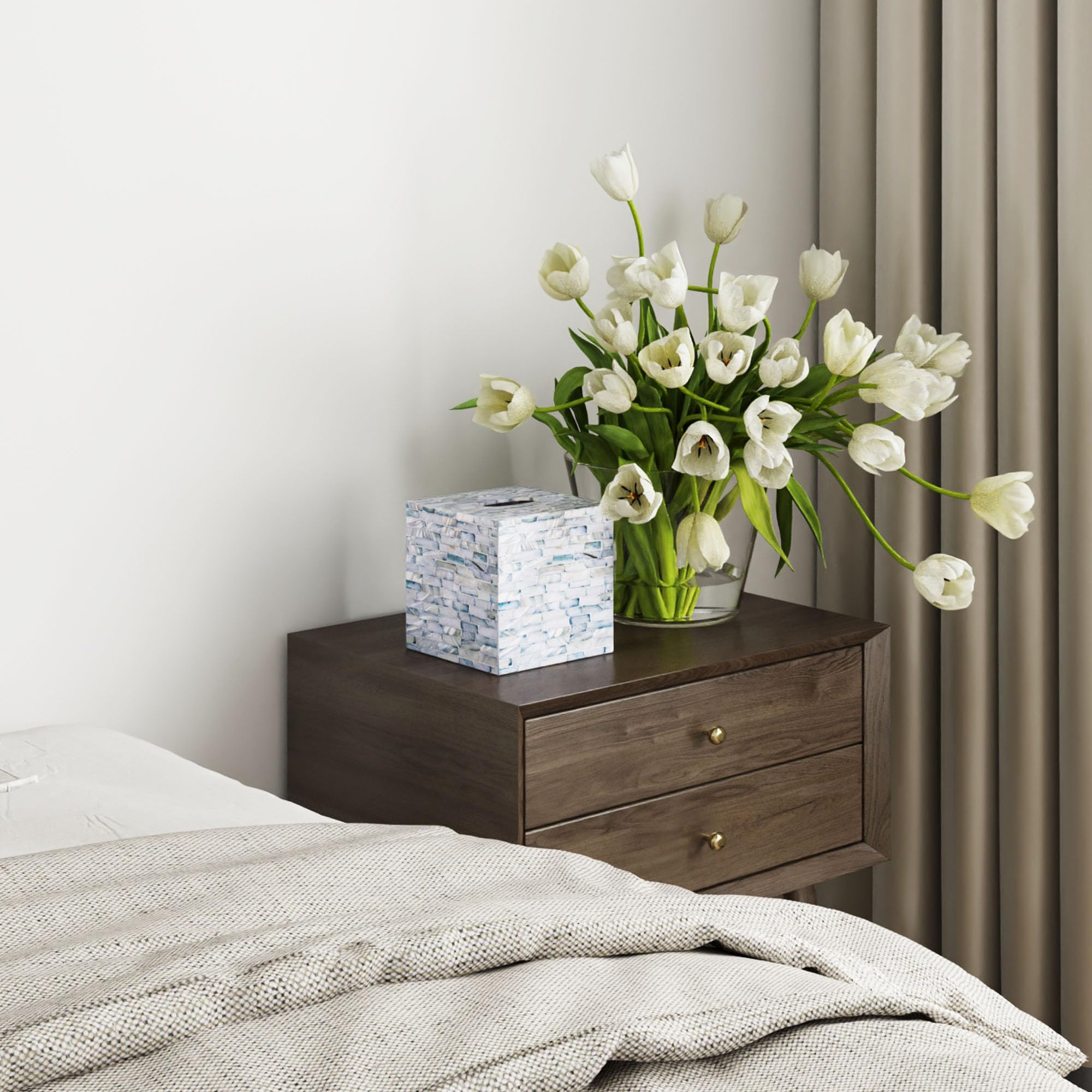 PEMAR handcrafted wood piece blends Boho and farmhouse aesthetics