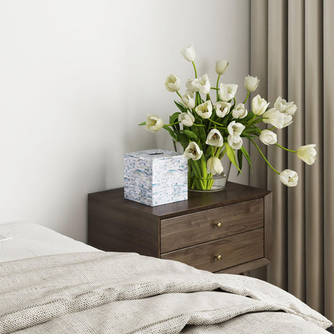 PEMAR handcrafted wood piece blends Boho and farmhouse aesthetics