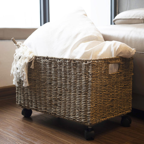 Pemar nesting design saves space when baskets are stored.