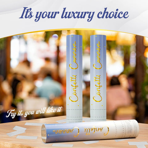 PEMUISE safe, high-quality paper confetti adds visual impact.