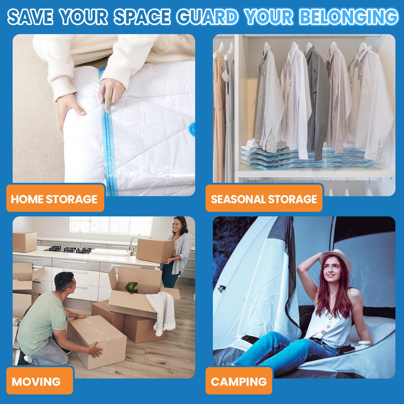 Pengrainsys large-item storage for bulky bedding and comforters