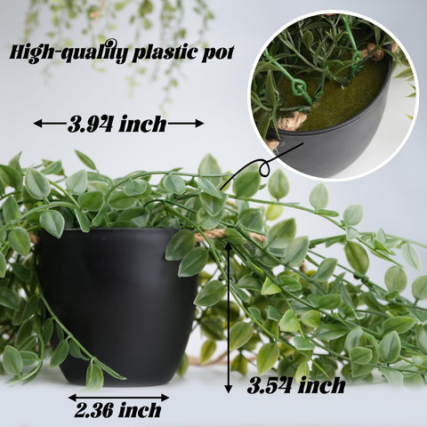 PENGYEE low-maintenance artificial decor for living rooms and offices, mess-free greenery.
