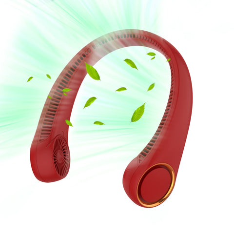 Penkou portable neck fan with compact design offering hands-free cooling.