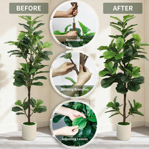 PEPEUNI faux moss base adds natural texture to any room