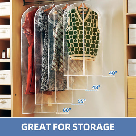 Perber garment bag 24x48 with smooth zipper in action.