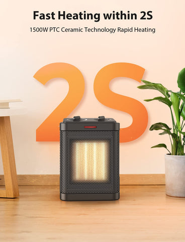 Pereysi PTC ceramic heating core close-up highlighting fast heat onset