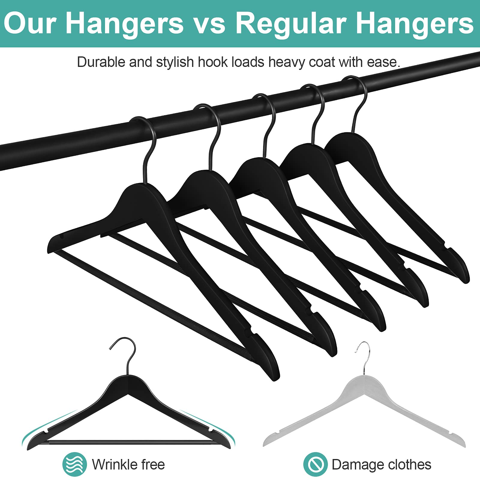 Perfecasa 360-degree swivel lets you view garments from any angle