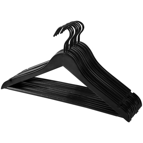Perfecasa solid wood hangers 20-pack for durable closet organization