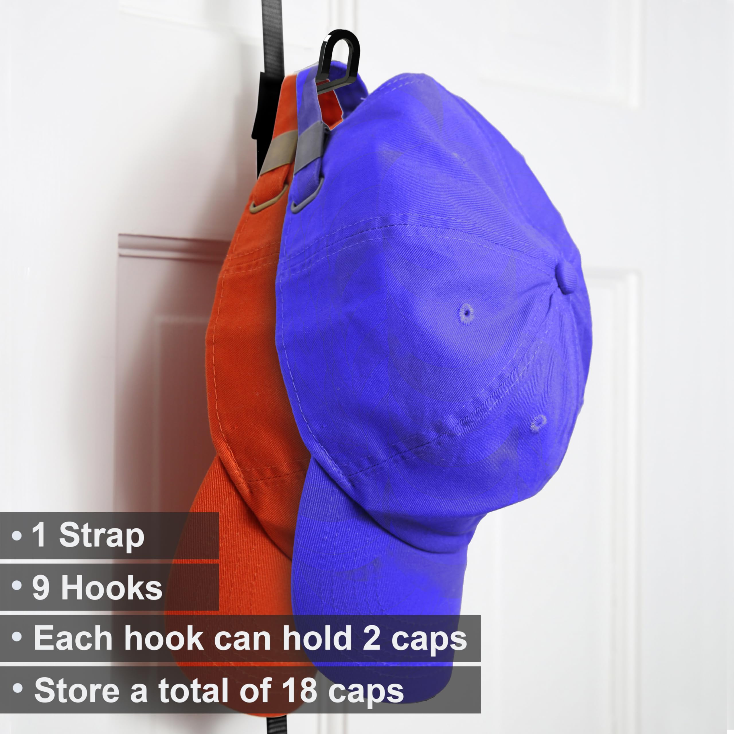 Durable injection-molded polypropylene CapRack built for daily use