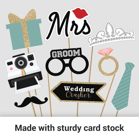 Perfect Occasion pre-assembled kit saves setup time for couples.