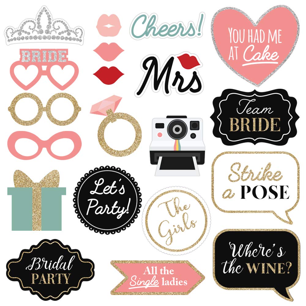 Perfect Occasion set of 40 props offers varied photo options.