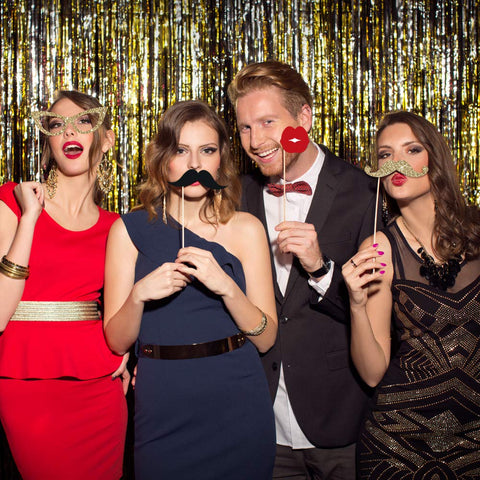 Perfect Occasion wall decor and prop ideas for a themed Gatsby party.