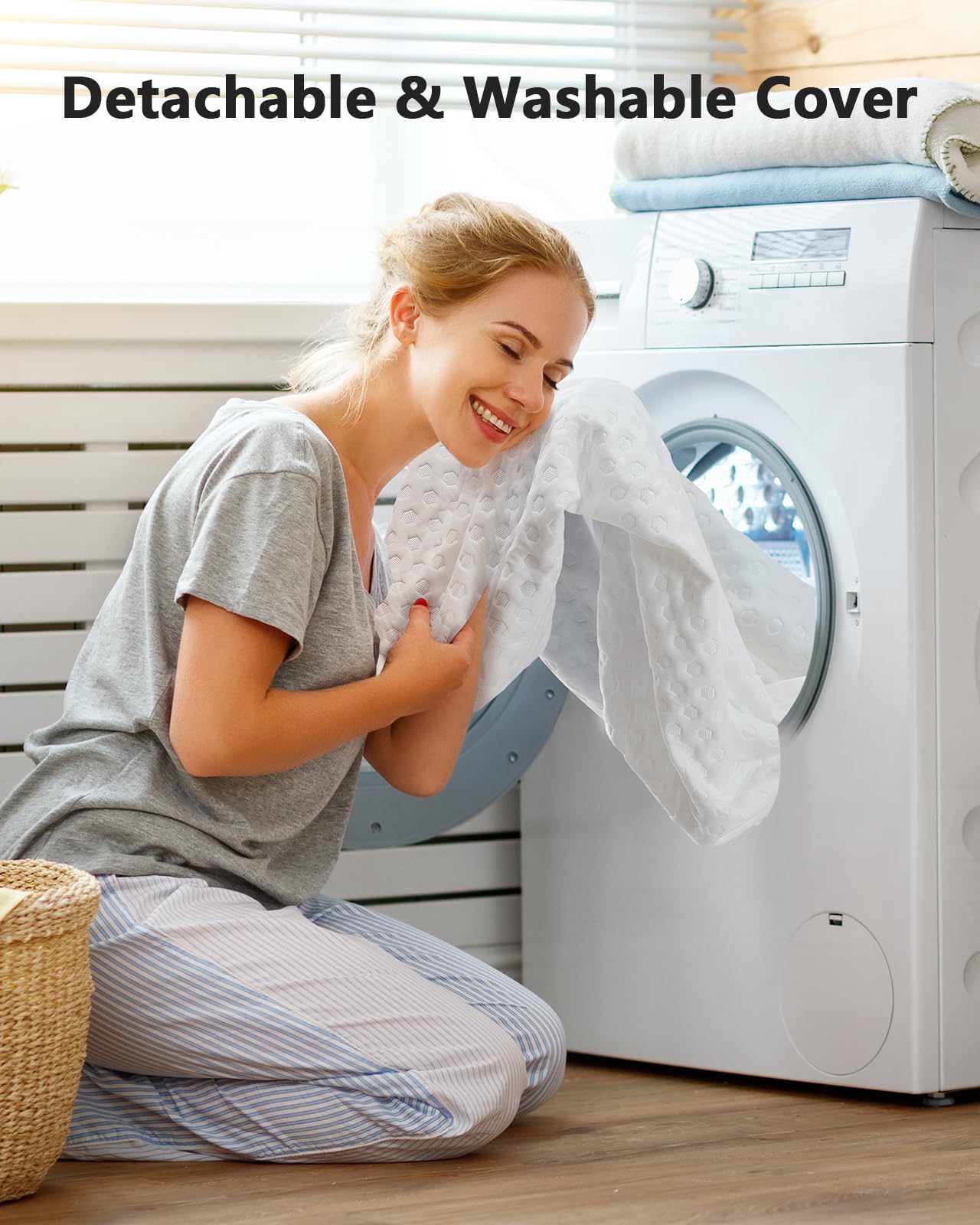 PERLECARE certifications indicate CertiPUR-US and OEKO-TEX safety standards.
