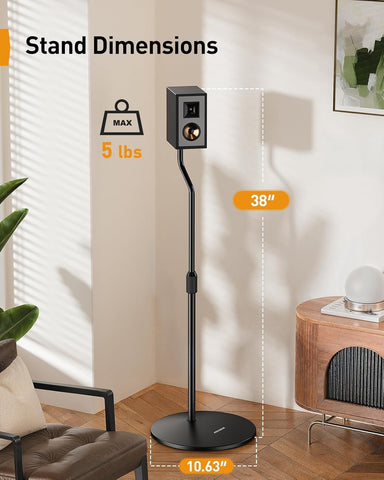 Perlegear PGSS11 floor feet and carpet pins stabilize stands on various floors.