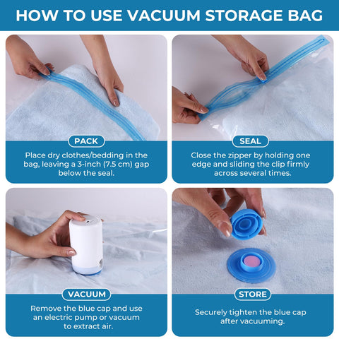 PERMAROMA durable airtight material keeps items dust-free and reusable.