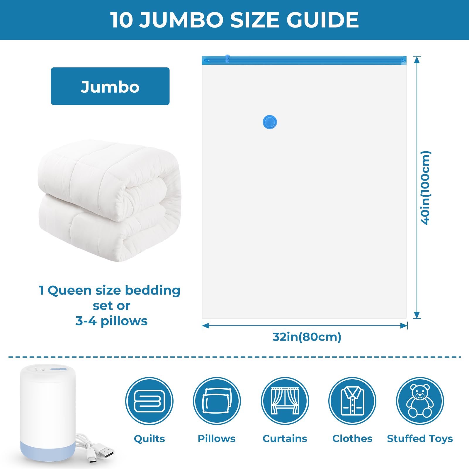 PERMAROMA rechargeable air pump enables cordless inflation and deflation on the go.