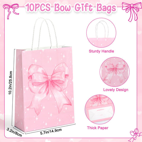 Perpetily Pink Bow silicone wristband adds festive flair