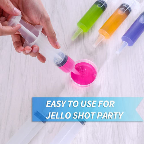 PISSION food-grade plastic syringes ideal for adults and kids party activities.