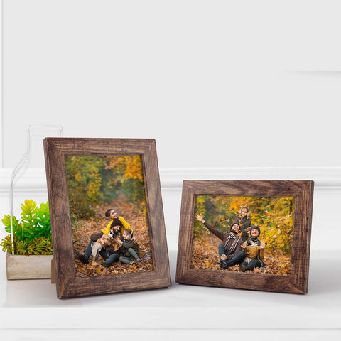 PETAFLOP 5x7 frame with stand and easy-open tabs for quick photo changes
