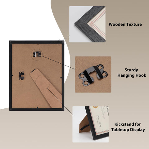 PETAFLOP easy use frames enabling simple certificate and photo displays