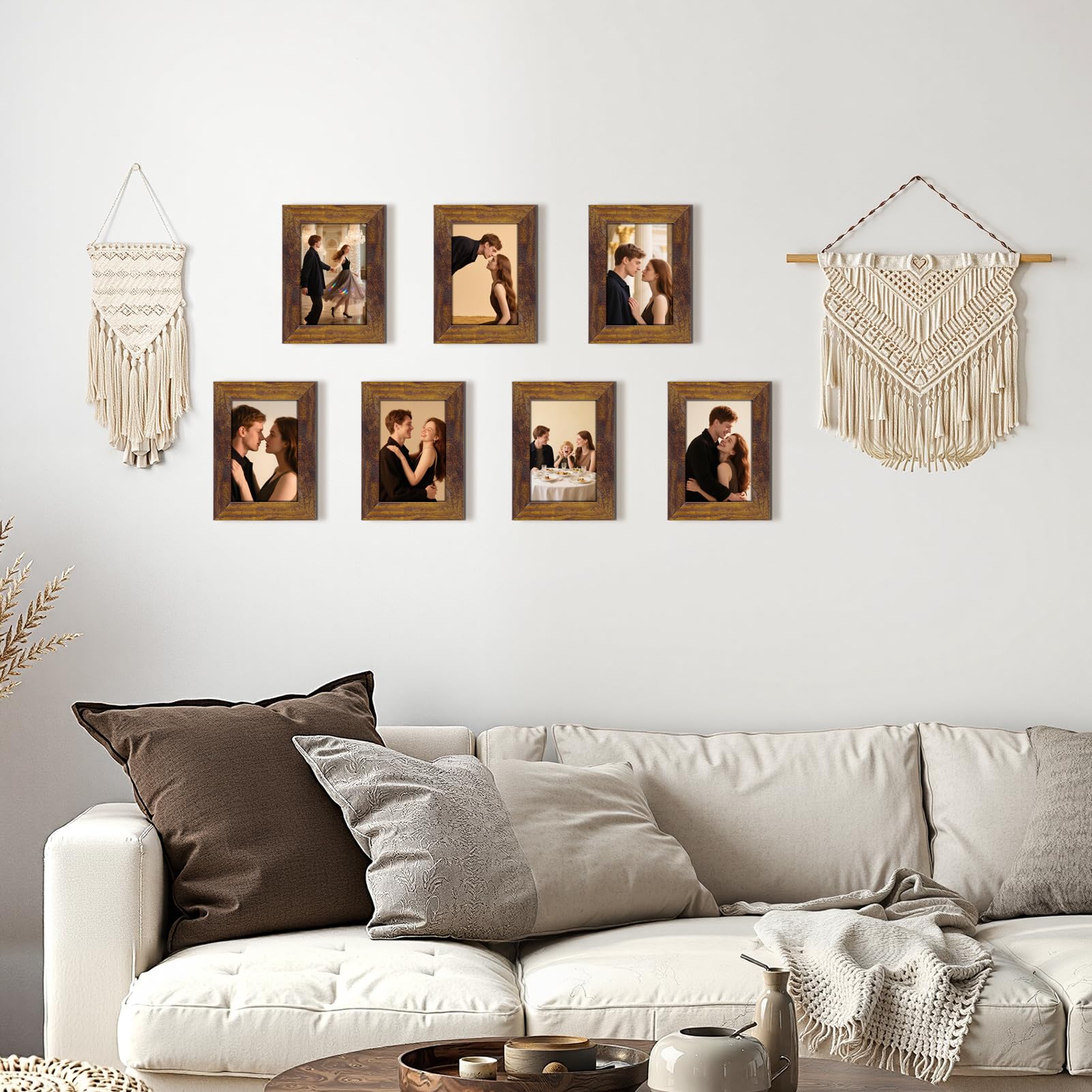 PETAFLOP frame with easel back supports tabletop or shelf display.