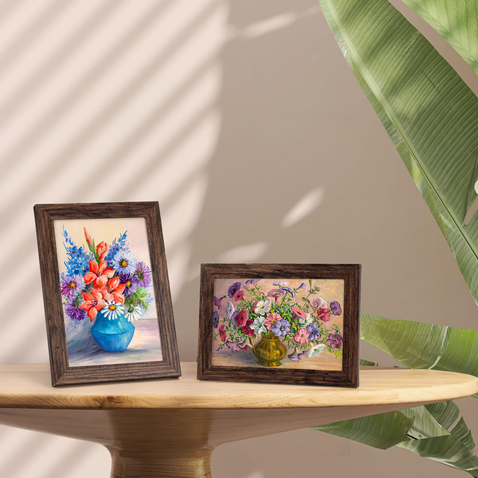 PETAFLOP 4x6 frames on tabletop organize photos elegantly