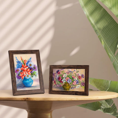 PETAFLOP 4x6 frames on tabletop organize photos elegantly