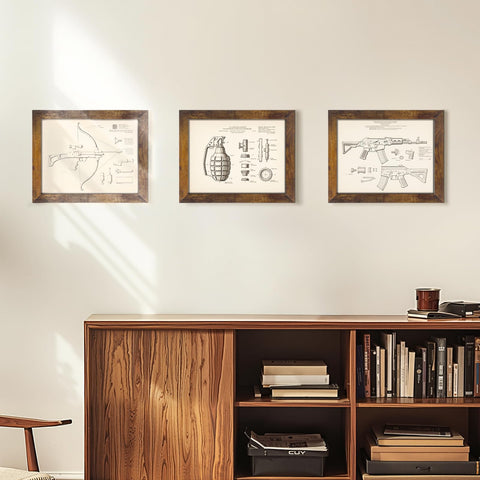 Petaflop frame mounted on wall enhances photo gallery