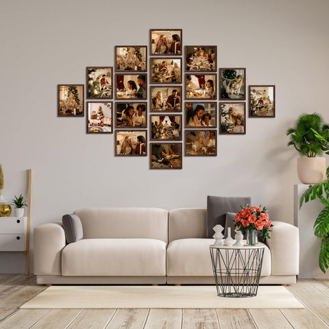 PETAFLOP plexiglass front protects photos with a clear view.
