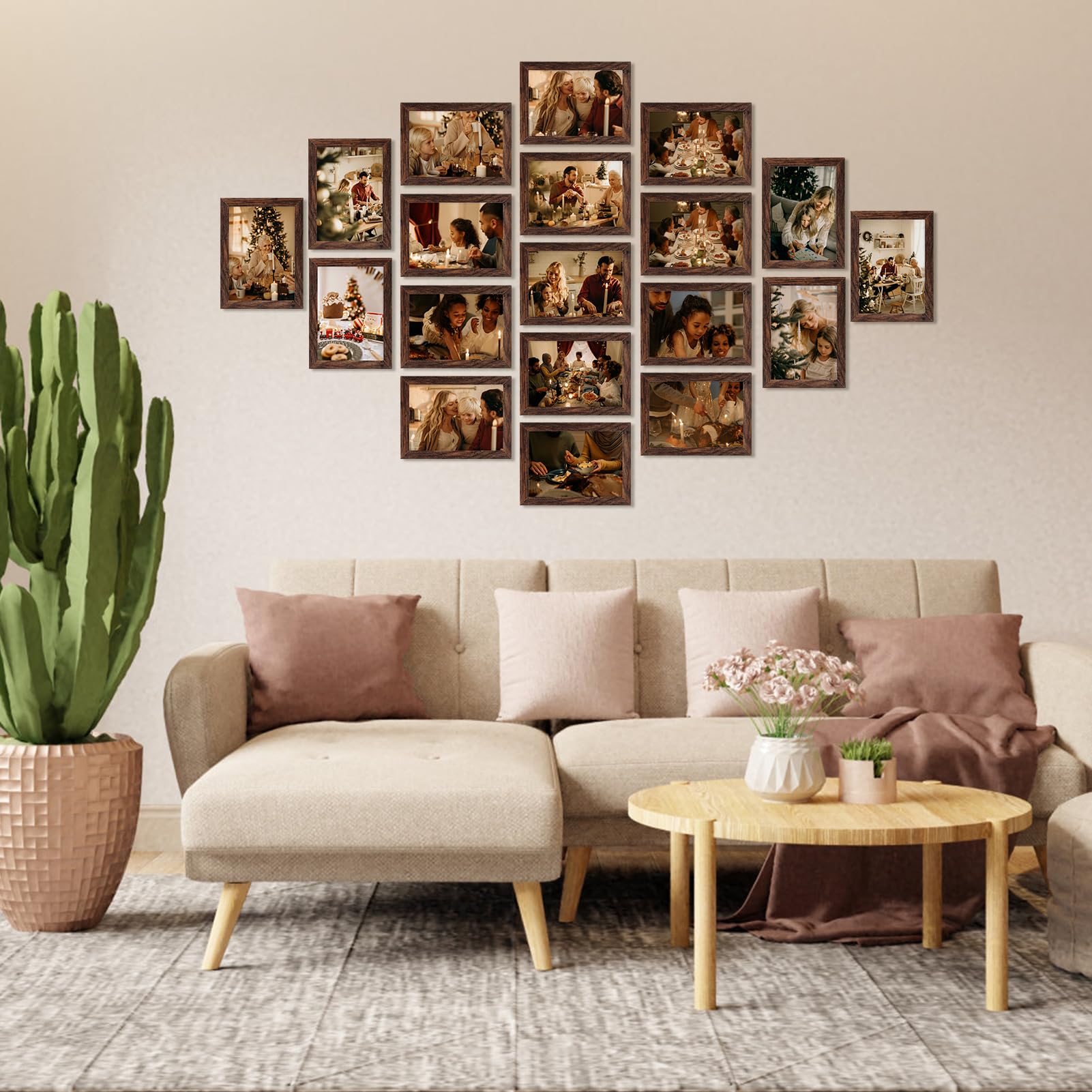 PETAFLOP 5x7 frame with HD plexiglass front for clear viewing.