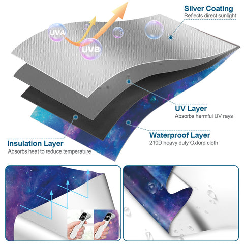 Petaholic portable DIY window blinds shown for travel and dorm use