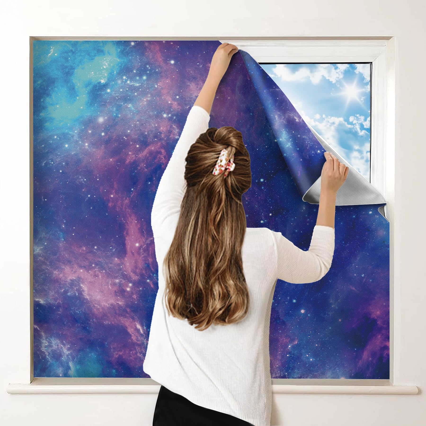 Petaholic Starry Sky blinds delivering total darkness for better sleep and privacy