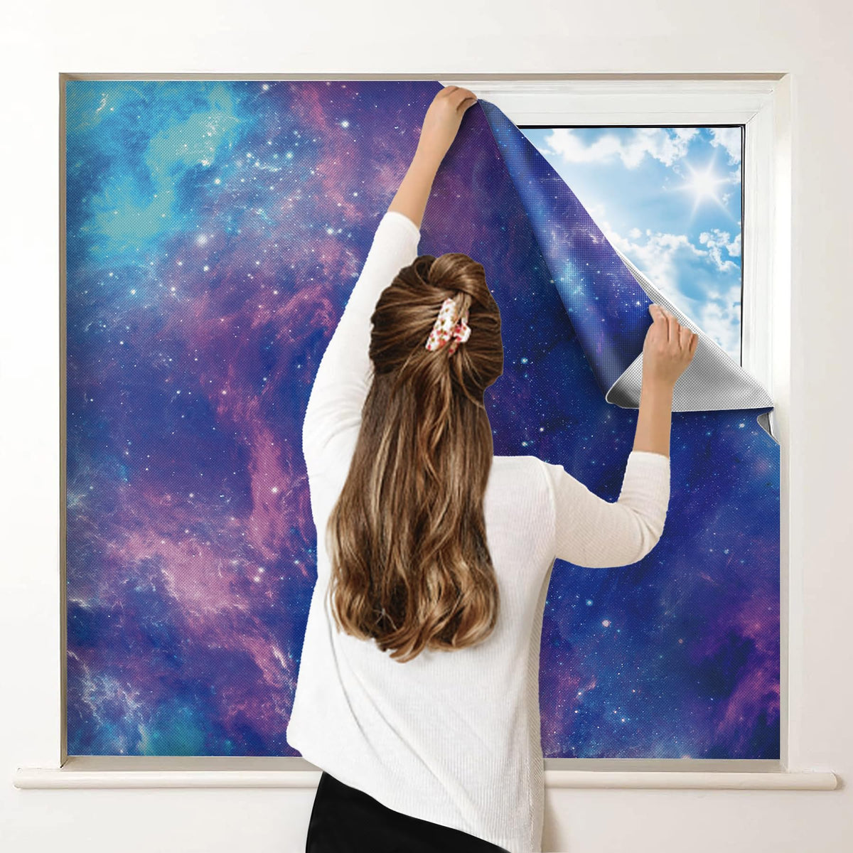 Petaholic Starry Sky blinds delivering total darkness for better sleep and privacy
