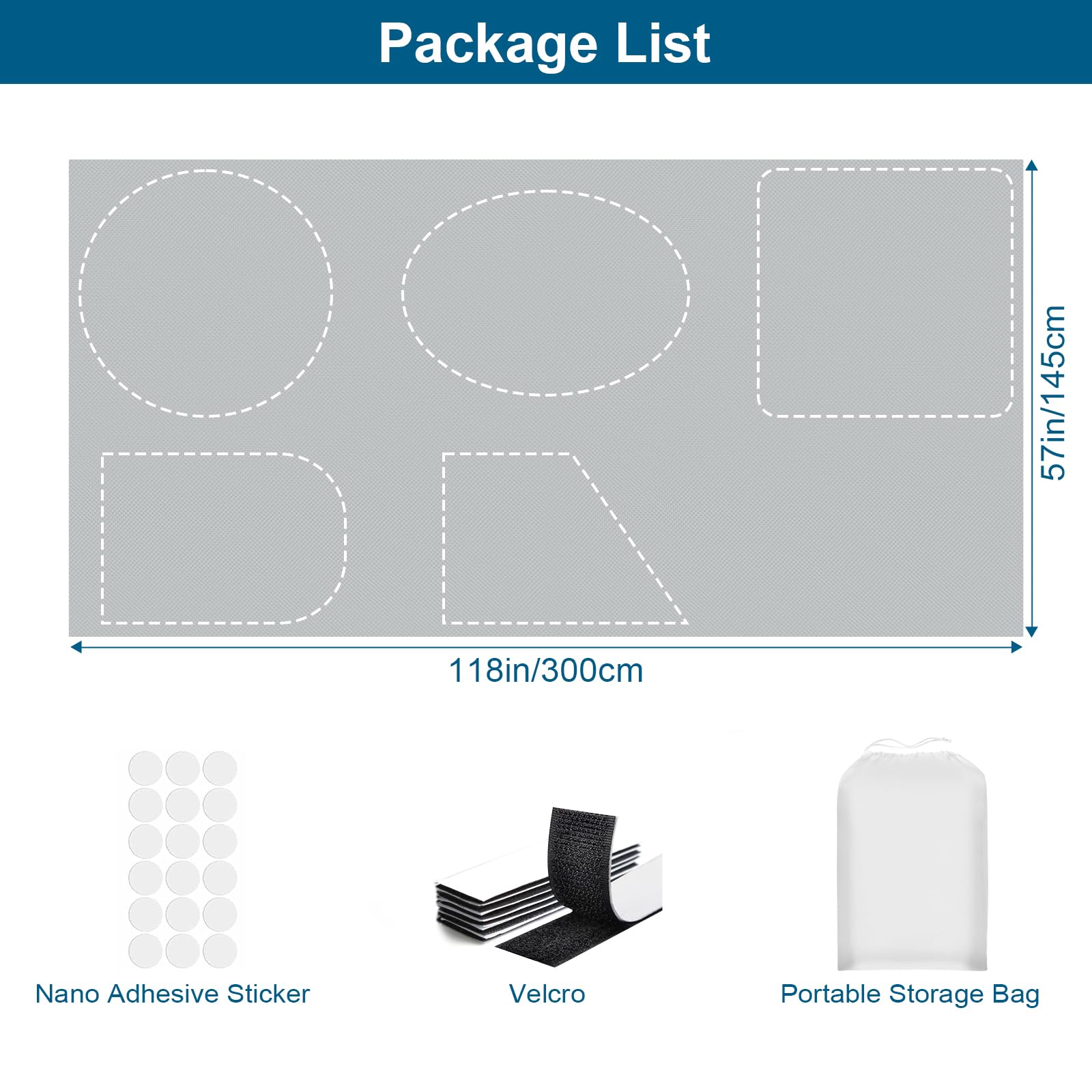 Petaholic travel and dorm window shade keeps spaces private and dark.