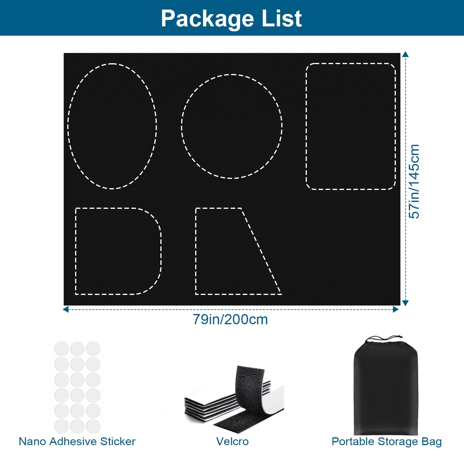 Petaholic versatile shade suitable for home, hotel, office or car
