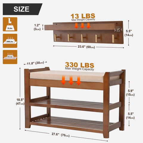 PETKABOO coat rack dimensions show a slim, sturdy design for entryways.