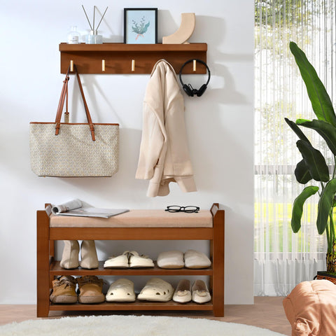 PETKABOO compact entryway solution reduces floor clutter and enhances storage.