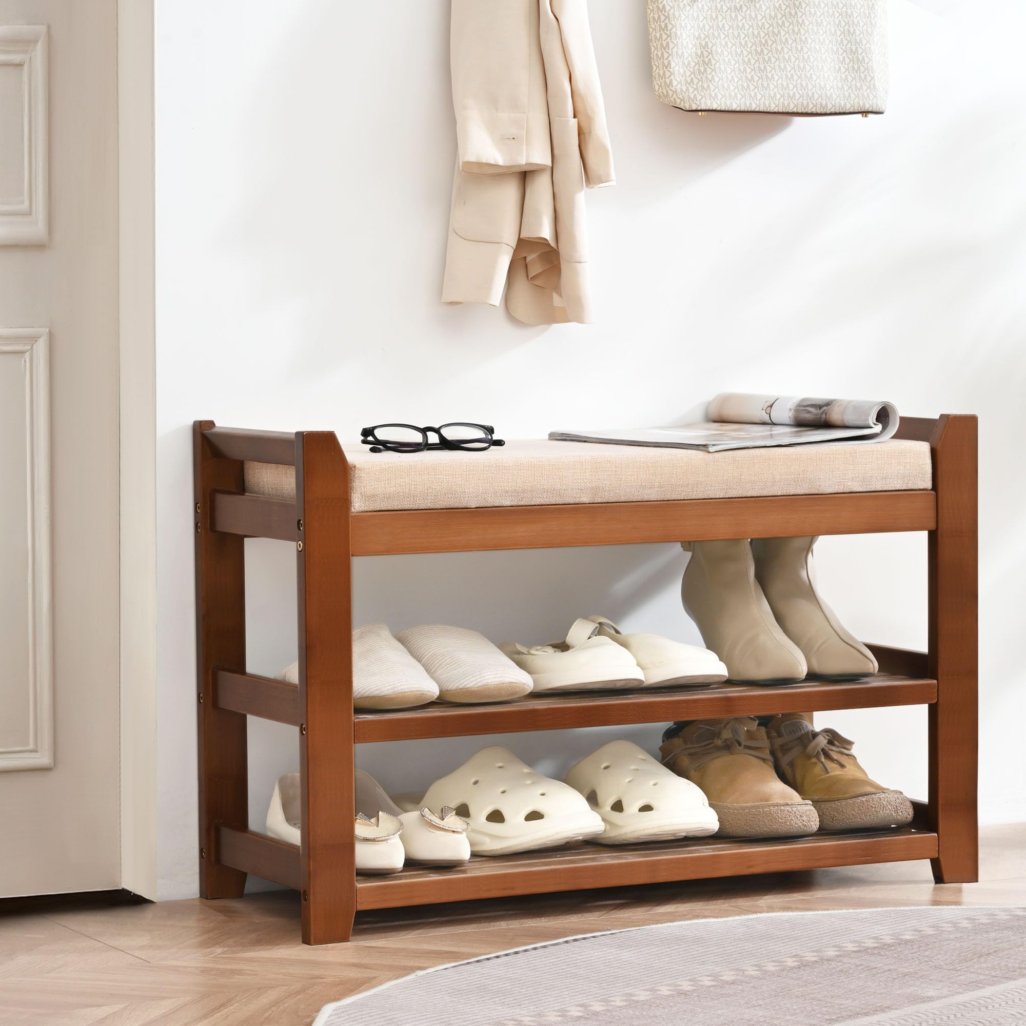 PETKABOO natural-finish bamboo complements modern, rustic, or coastal interiors.