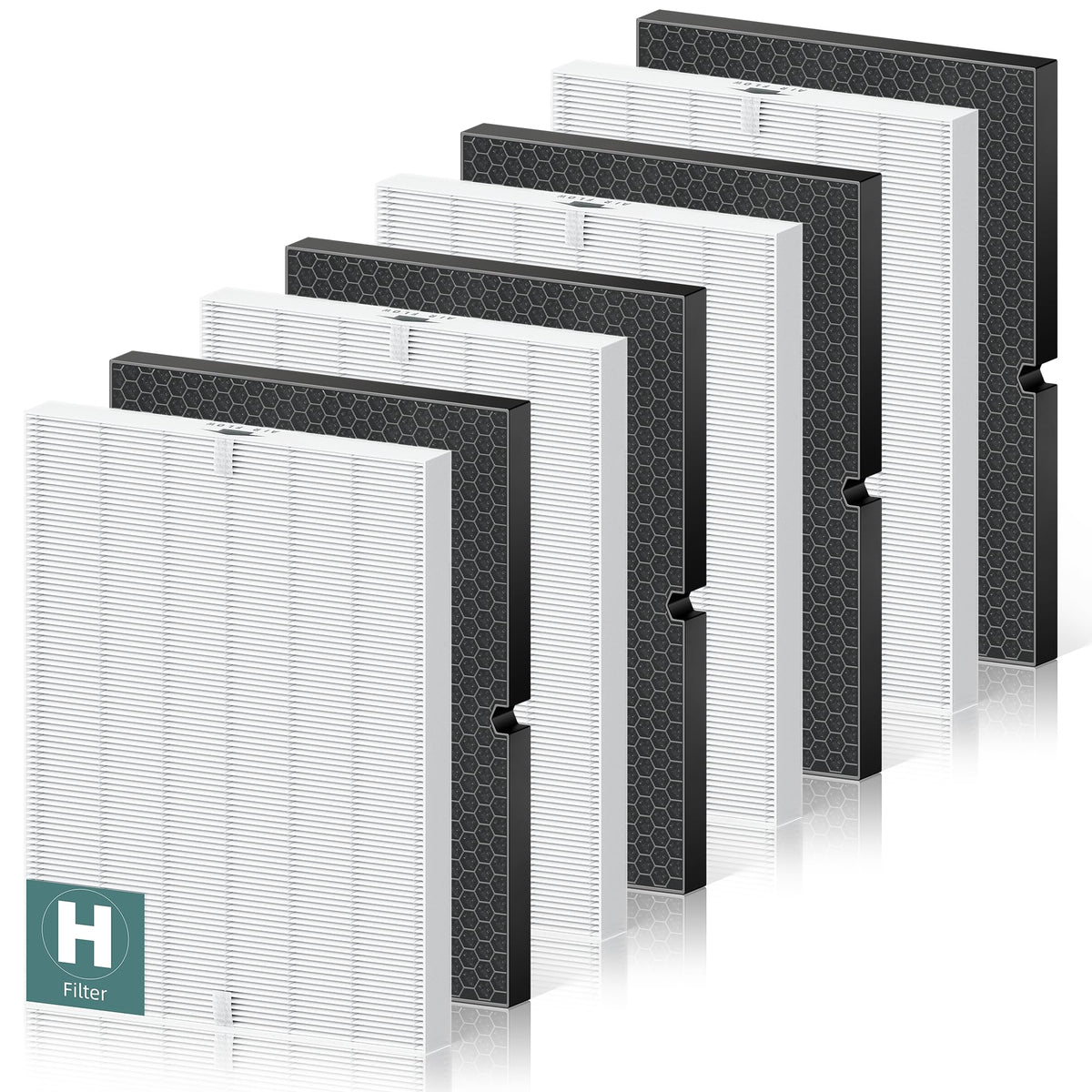 PETOX 116130 Filter H pack ready for quick Winix 5500-2 replacement for cleaner air.