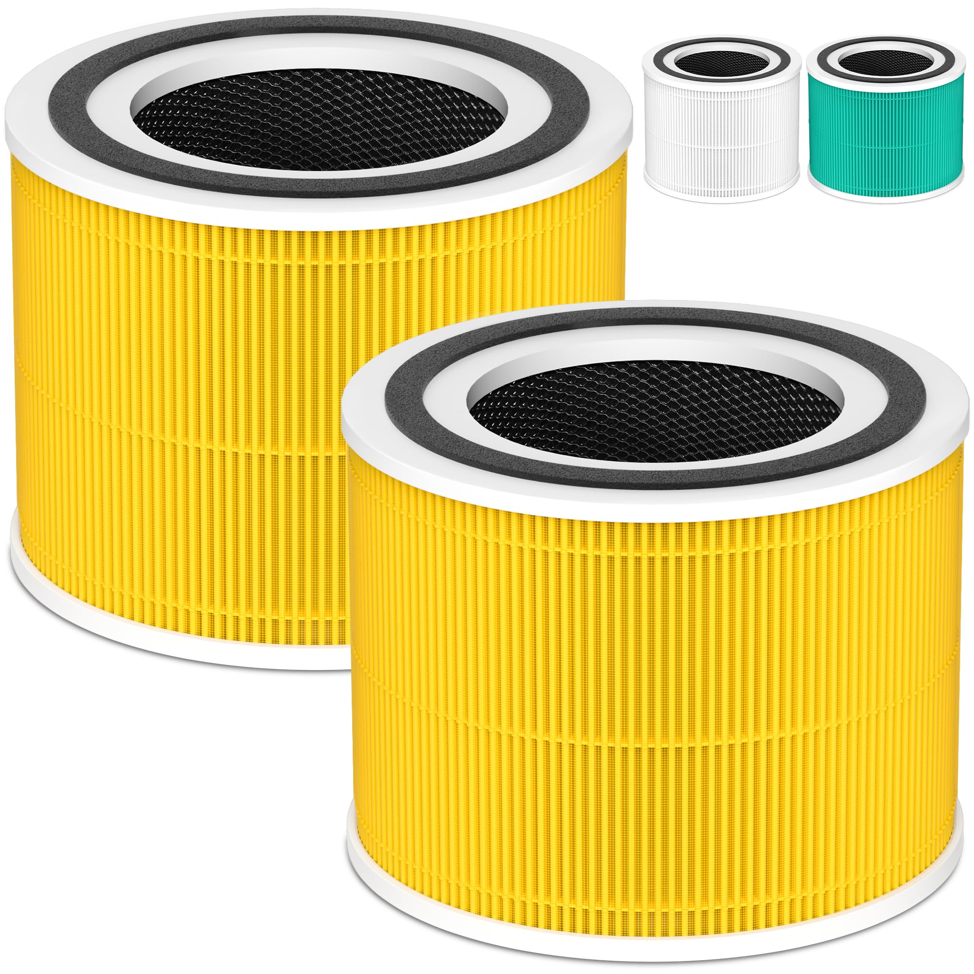 PETOX 240 replacement filter front view with three-in-one filtration for cleaner indoor air.