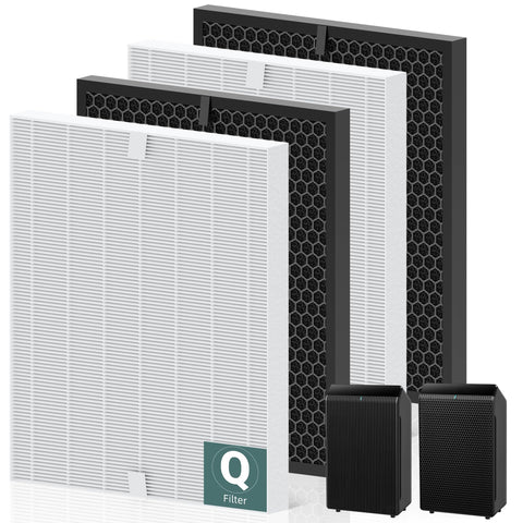 PETOX 5510-5520 filter Q pack front view for easy replacement and clean air.