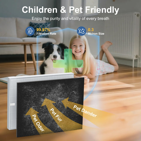 PETOX activated-carbon filter enhances odor control and reduces smells.