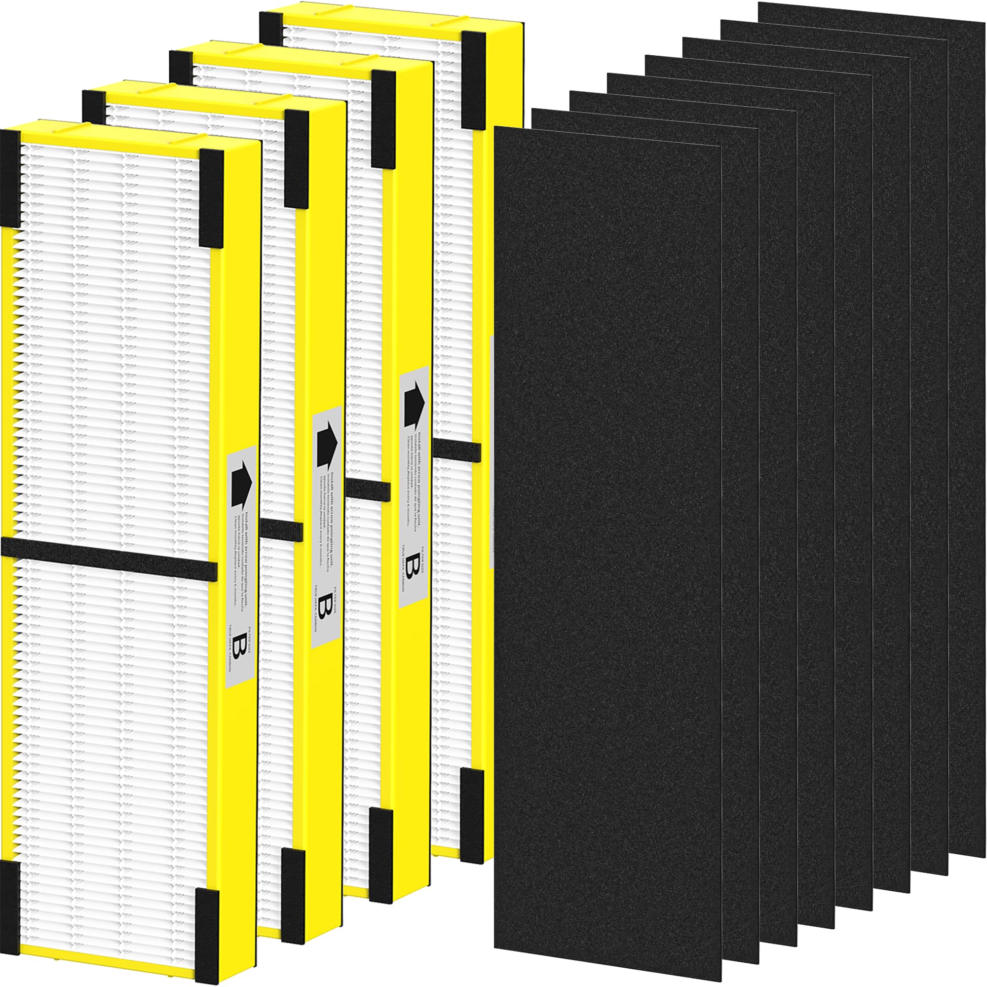 PETOX FLT4825 filter-B 4-pack front view for quick, mess-free room refresh