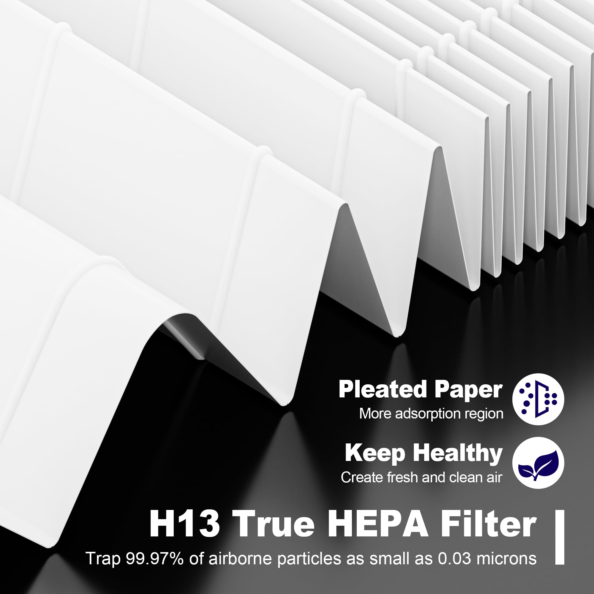 PETOX Vital 100 three-in-one filtration close-up showing layered protection