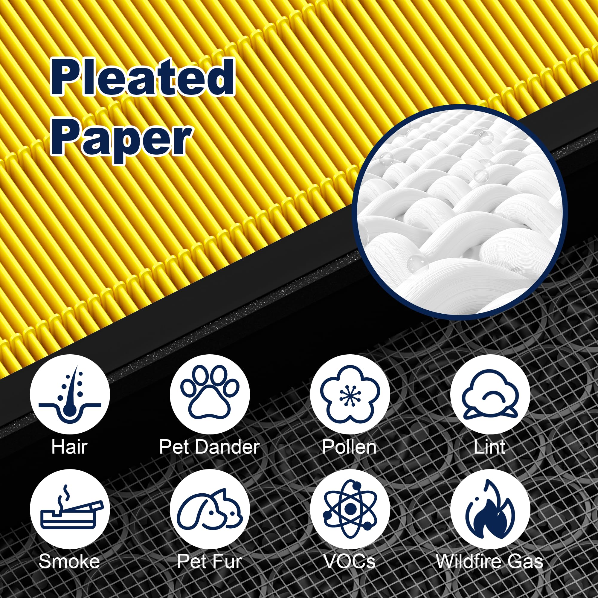 PETOX Vital 200S activated-carbon filter with ARC formula neutralizes odors and gases
