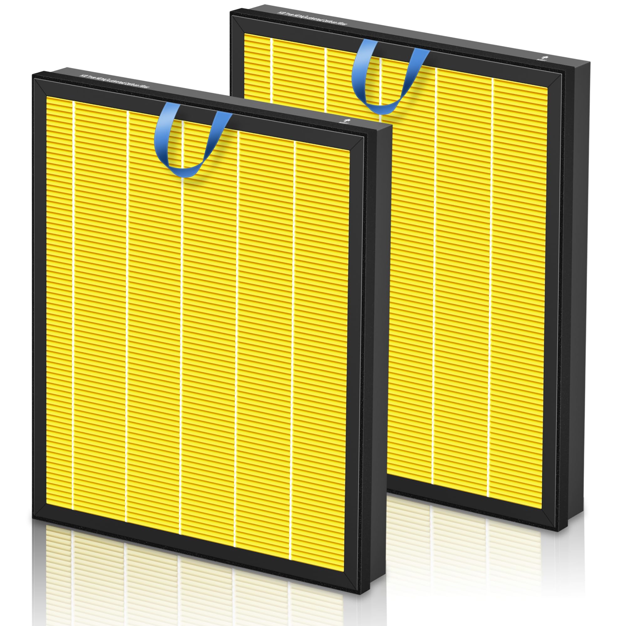 PETOX Vital 200S replacement filter pack in yellow for consistent air purification