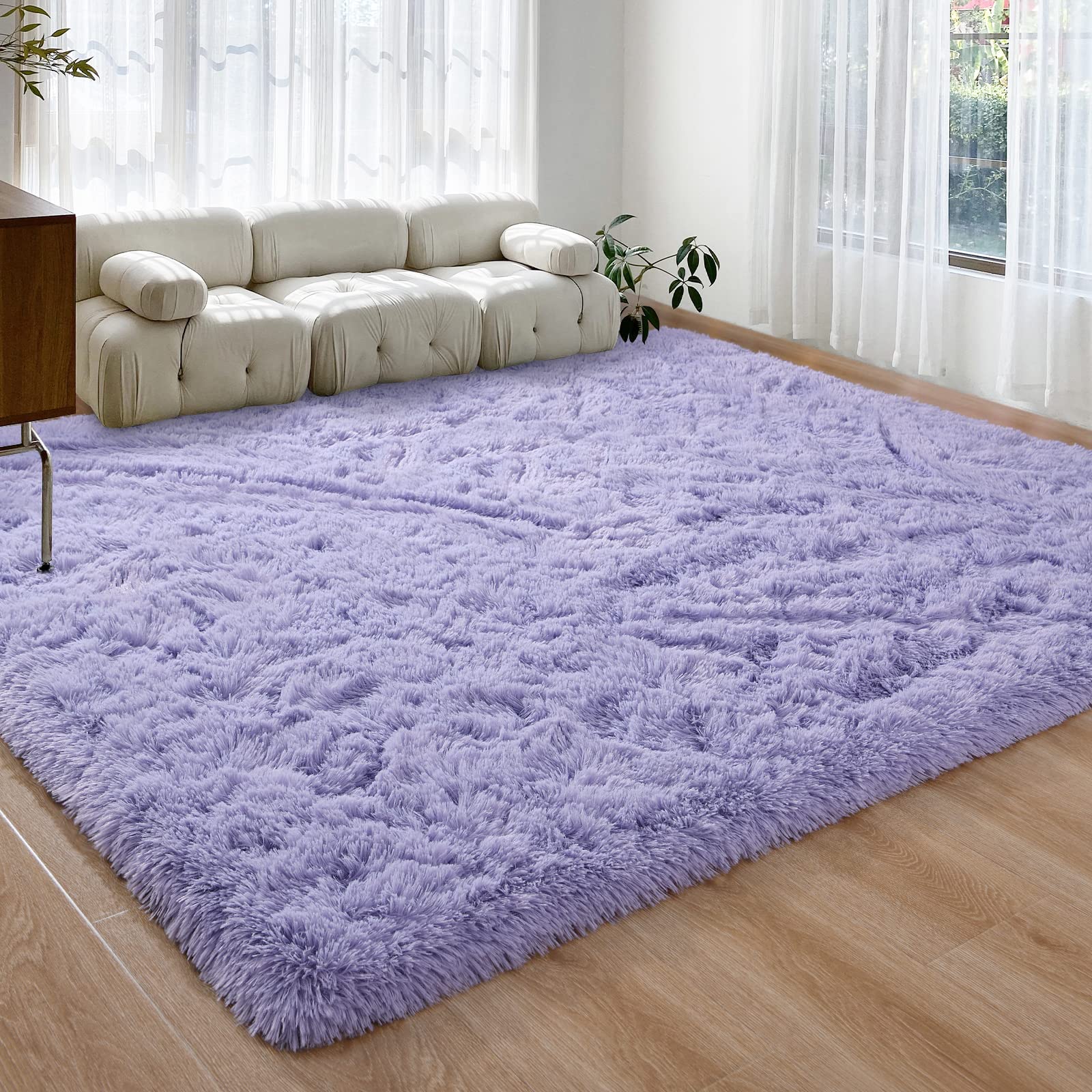 Pettop color-rich lavender rug detail ideal for kids room