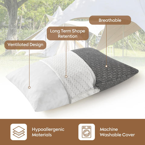 PEUJEW removable cover is machine washable for easy cleaning on trips