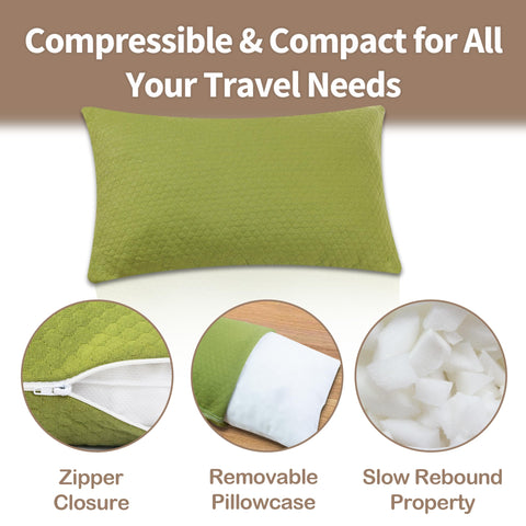 PEUJEW breathable microfiber cover helps regulate temperature for restful naps