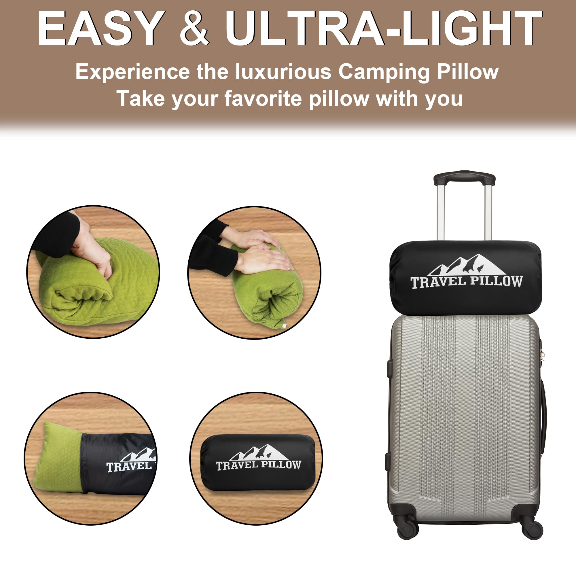 PEUJEW ideal gift for travelers, campers, and commuters seeking better sleep